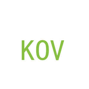 第8类，手工用具商标转让：KOV