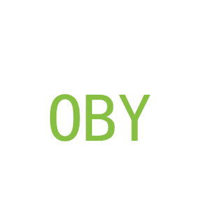 第3类，洗护用品商标转让：OBY 