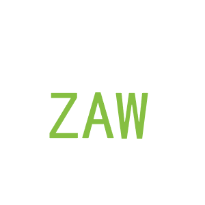 第3类，洗护用品商标转让：ZAW